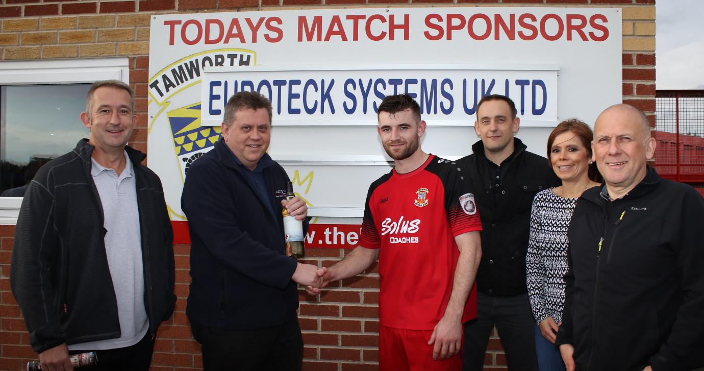 Euroteck Sponsors Tamworth FC Match